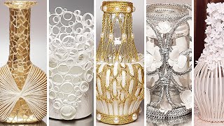 DIY😃5 crazy ideas for original vases.