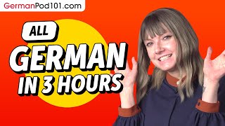 Learn German in 3 Hours - ALL the German Basics You Need