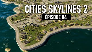 Tram, Bus et Promenade sur la côte / Cities Skylines 2 gameplay FR ép.04