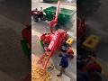 #eltrece #The elevator can rotate and manually load corn threshing machine #diesel engine with manua