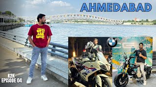 Exploring Ahmedabad, BMW Event & Ride to Vadodara on BMW G310RR | K2K SOLO EP 04