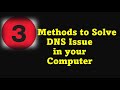 3 Ways to Resolve  DNS Issues