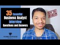 Business Analyst Interview Questions and Answers | 35 Essential Questions