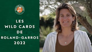 Amélie Mauresmo : les wild-cards de Roland-Garros 2022