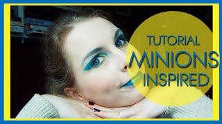TUTORIAL || Minions Inspired Makeup Look // kazzified29