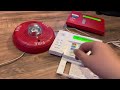 Demo of Honeywell vista 128FBPN fire alarm system