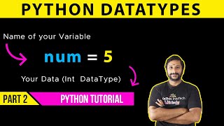 #2 ๐Data types in python | python for beginners | Python Tutorial #pythondatatypes #python in tamil