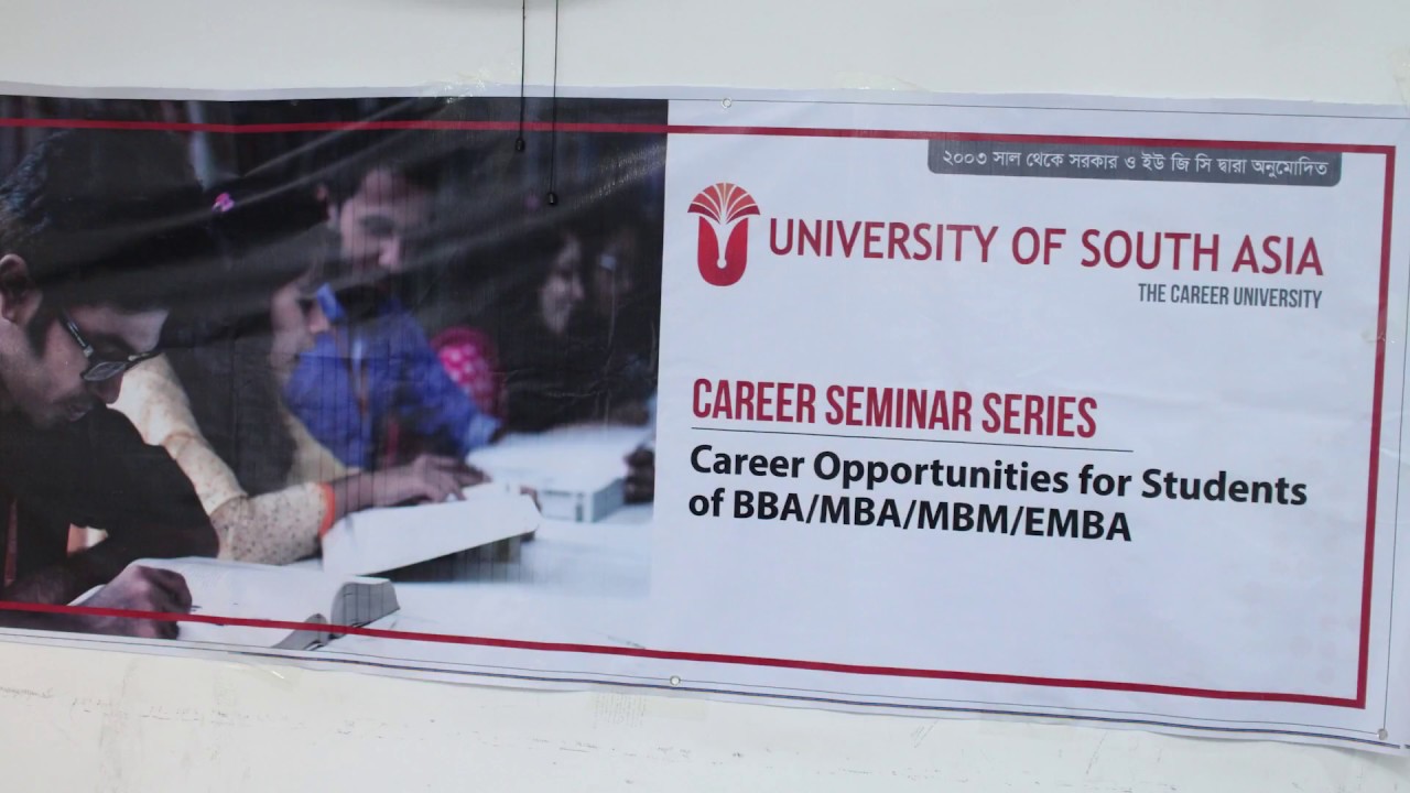 University Of South Asia's Career Workshop For Prospective BBA Students ...