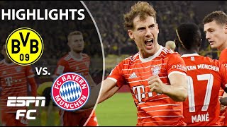 Borussia Dortmund vs. Bayern Munich | Bundesliga Highlights | ESPN FC