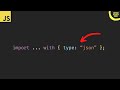 A tiny JavaScript feature that improves security (Import Attributes)