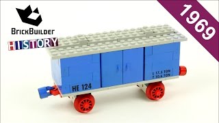 Lego Trains124 Goods Wagon - 1969 - BrickBuilder History