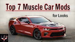Top 7 Muscle Car Mods for Looks
