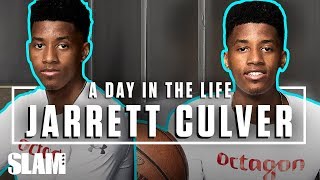 Jarrett Culver: From SLEPT ON RECRUIT to LOTTERY PICK 📈 | SLAM Day in the Life
