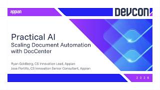 Practical AI: Scaling Document Automation and Workflows with Appian DocCenter