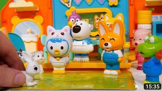 बच्चों के लिए खिलौना सीखने का वीडियो - Pororo Pet School!