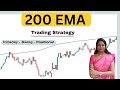 200 EMA Trading Strategy For Intraday - Swing -Position Trading