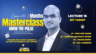 Masterclass Lecture 16 | FIND YOUR TARGET | Speaker - Dr. Ravi R Kumar