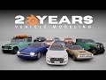 2 Years in 3 Minutes: My Low Poly Car modeling Journey in Blender