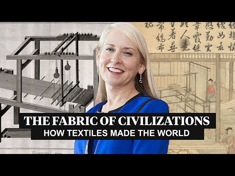 How was fabric made in ancient times?