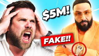 Watch Expert EXPOSES DJ Khaled's FAKE Watch Collection!