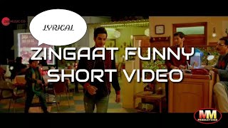 Lyrical | Zingaat funny short video | Dhadak | Jhanvi & Ishan | Amitabh Bhattacharya