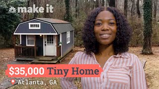 Living In A $35K Tiny Home In My Backyard In Atlanta, GA | Unlocked