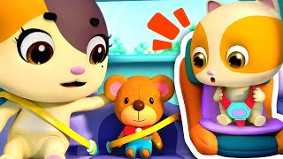 Buckle Up Song 🚘💺 |  Car Safety Song | Nursery Rhymes & Kids Songs | Mimi and Daddy