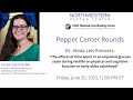 Northwestern Pepper Center Rounds June 2025