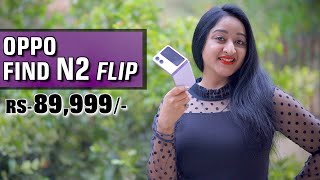 OPPO FIND N2 FLIP - Unboxing & Overview in HINDI ( Indian Retail Unit )