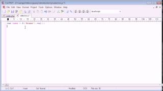 jQuery Tutorial 13 ID selector