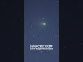 Comet C/2022 E3 (ZTF) journey through the Solar System. #shorts Green Comet