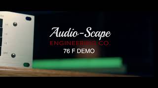 AudioScape - 76F Official Demo - Legendary FET Compressor