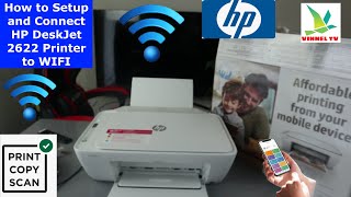 How to Setup and Connect HP DeskJet 2622 Printer to WIFI