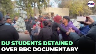 Students Detained , Section 144 Imposed Ahead Of Screening Of BBC Documentary At Delhi University