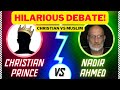 Christian Prince vs Nadir Ahmed (FUNNY DEBATE)