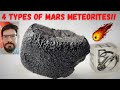 You can own Mars!! ☄️ 4 types of Martian meteorites available to collectors