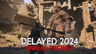 Biggest UNREAL ENGINE 5 Games with ULTRA REALISTIC GRAPHICS Delayed to 2024