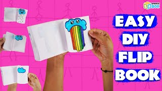 Easy DIY Flip Book #youtubeshorts #shorts #easydiyflipbook #diyflipbook #diypapercrafts #sparklebox