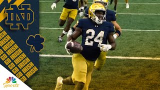Jadarian Price returns kickoff 100 YARDS for THIRD touchdown vs. Purdue | NBC Sports