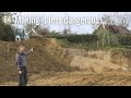 64 - Reshaping Steep Slopes Behind the Old Barn and Grading the Parking Area!