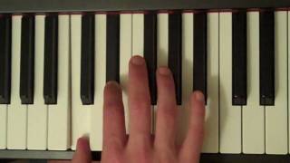 How To Play a C Diminished 7 Chord on Piano