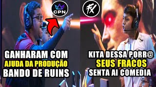 TODAS AS FARPAS ENTRE TIME FLUXO VS TIME MORENO NO PRESENCIAL 4V4 DA COPA NOBRU