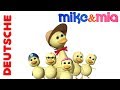 Deutsche Lieder für Kinder | Five Little Ducks German Nursery Rhymes | Deutsche Kinderlieder