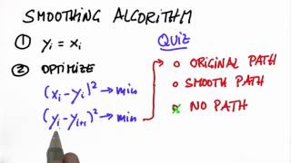 Smoothing Algorithm 2 Solution - Artificial Intelligence for Robotics
