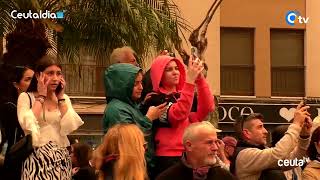 El cielo llora en Ceuta: La salida procesional del Medinaceli, suspendida por la lluvia