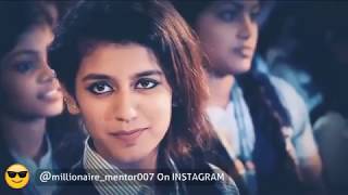 priya prakash varrier whatsapp || status video song || whatsapp || status video ||