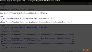 Mastering Drupal 8 Development : Retrieving Information from an HTTP Request| packtpub.com