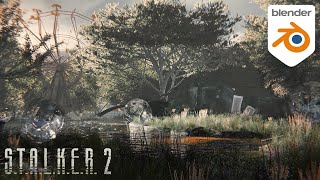 Making Stalker 2 scene in blender 4.2