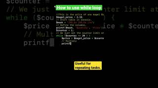 How to repeat tasks with while loop and PHP #coding #php #tutorial #beginners #basics