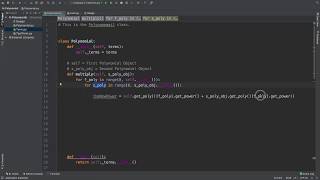 Python Polynomial Multiplier App - 6 -Implementing The Multiply Method